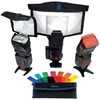 Rogue Starter Lighting Kit - Flashbender Sm, Sm Diffusion Panel, Bounce Card,  Gels