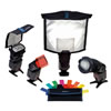 Rogue Portrait Lighting Kit - Flashbender Lg, Grid 3 in 1, Bounce Card, Gels