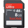 Ultra 8GB SDHC Class 10 Card 30MB/s, 200x