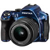 K-30 Blue w/ DA L 18-55mm Lens