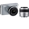 Nikon 1 J2 Silver Dual Lens Kit (inc. 10-30mm &amp; 30-110mm)