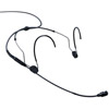 HSP 4 Headset Microphone Cardioid with Lemo - 3 Pin Connector, Black