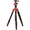 Convertible Travel Tripod Kit Red