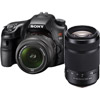 A65V w/ 18-55mm + 55-300mm Lenses