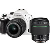 K-30 White w/ DA 18-55mm AL WR Lens