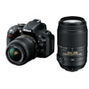 D5200 Black w/ AF-S 18-55mm VR &amp; AF-S 55-300mm VR
