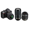 D3200 Black w/ AF-S 18-55mm VR &amp; AF-S 70-300mm VR
