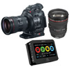 EOS C100 with EF24-105 f4L w/Ninja 2 