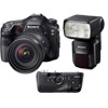 A99V w/ VGC99AM Grip &amp; HVLF60M Flash