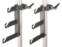 Manfrotto044 Background Paper Hook Set for Three Rolls Includes Two Super Clamps