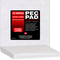 Photographic SolutionsPECPAD Lintfree Photo Wipe 9x9 25 Sheets
