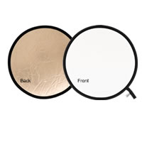 Lastolite95cm Reflector Sunfire/White