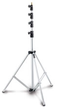 Studio Lighting SystemLarge Light Stand, Silver Max 12FT9IN
