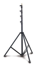 Studio Lighting SystemLarge LightStand Black, Max 12FT9IN