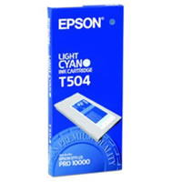 EpsonT504011 Light Cyan Photo Dye for Epson 10000