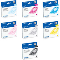 EpsonStylus 2200 Colour Ink Set 7 Cartridges with Matte Black