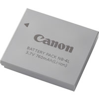 CanonNB-4L Battery Pack for SD1400, SD940, SD960, SD780, SD1100