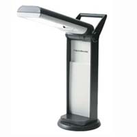 OTT-LITE13 Watt BlackTask Lamp w/Swivel Base