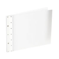 Lost LuggageWhite Acrylic Portfolio Cover 11x14(L) Ice Nine