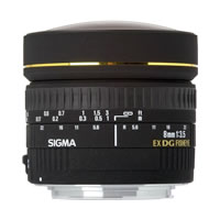 SigmaAF 8mm f/3.5 EX DG Circular Fisheye Lens for Canon