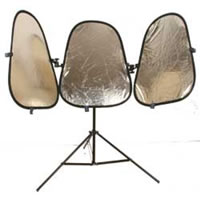 LastoliteTriflector Mark II Sunfire/Silver Panels and Stand Kit
