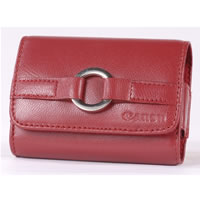 CanonELPH Series Leather Case Red for SD750, SD1000