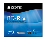 Sony50GB 2X BD-RE Blu-Ray Branded 1PK