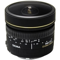 SigmaAF 8mm f/3.5 EX DG Circular Fisheye Lens for Nikon
