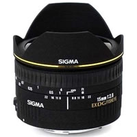 SigmaAF 15mm f/2.8 EX DG Fisheye Lens for Canon