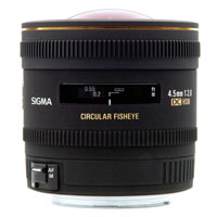 SigmaAF 4.5mm f/2.8 HSM EX DC Circ. Fisheye Lens for Nikon