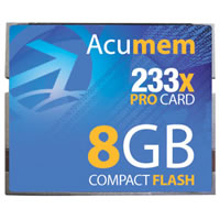 Acumem8GB Pro CF Card 233x