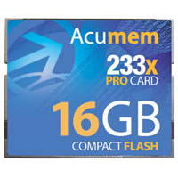 Acumem16GB Pro CF Card 233x