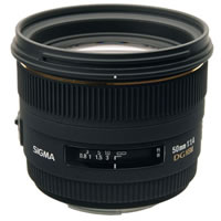 SigmaAF 50mm f/1.4 EX DG HSM Lens for Canon