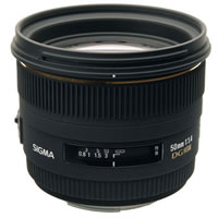 SigmaAF 50mm f/1.4 EX DG HSM Lens for Nikon