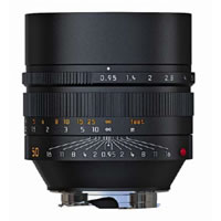 Leica50mm f/0.95 ASPH Noctilux-M Black Lens (E60)