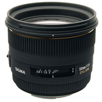 SigmaAF 50mm f/1.4 EX DG HSM Lens for Sony