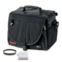 CanonEOS T1i, XSi, XS Accessory Kit includes  EX180 Bag, LP-E5 Battery Pack, 58mm UV Filter