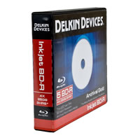 DelkinBlu-Ray 5 Pack 4x BD-R in 10 Pack Binder Inkjet Printable