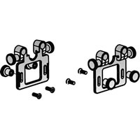 AJA Video SystemsKi Pro Rod Endplates for Exoskeleton (15mm Rods Not Included)