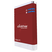 Click Free250GB External Hard Drive ClickFree Automatic Back Up