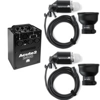 ProfotoAcute2 2400 Value Kit with 1x Acute2 2400, 2x Acute/D4