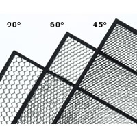 Kino FloDiva-Lite 200 Louver-Honeycomb 45 Degrees