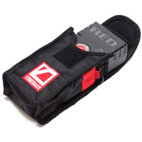 CineBagsCB-80 Battery Pack Pouch for RED Brick Battery - Black/Red