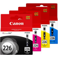 CanonCLI-226 C,M,Y,BK Ink Value Pack