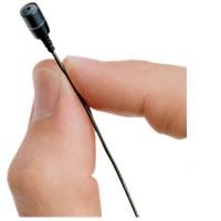 SennheiserLavalier Mic w/XLR-3 Phantom P48 Power Connector - Black