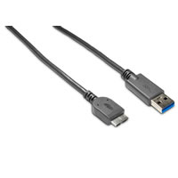 LaCieUSB 3.0 Cable A Male microB Male 1.2M Flat Cable