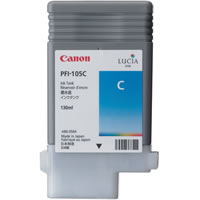 CanonPFI-105C Pigment Cyan Ink Tank 130ml