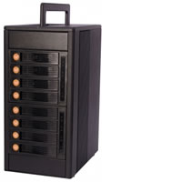 WiebetechRTX800-NJ Bundle Includes 8-Bay Tower, RAID Host, Cables,and ext. warranty (3yrs)