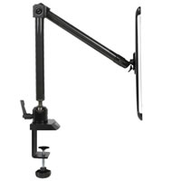 The Joy FactoryTournez, Retractable Carbon Fiber iPad 2 Clamp Mount with 360* Angle Adjust