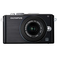 OlympusPEN E-PL3 Kit Black w/ 14-42mm II R Lens